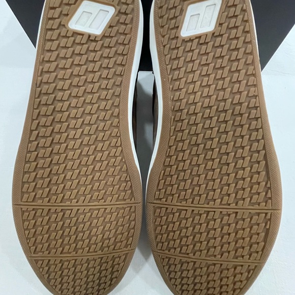 Piloti Mid  Drift Cognac Brown Leather Sneakers - Picture 7 of 9